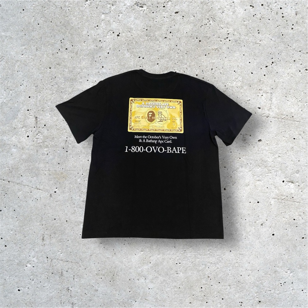 NWT Bape X Drake OVO T-Shirt Size Medium